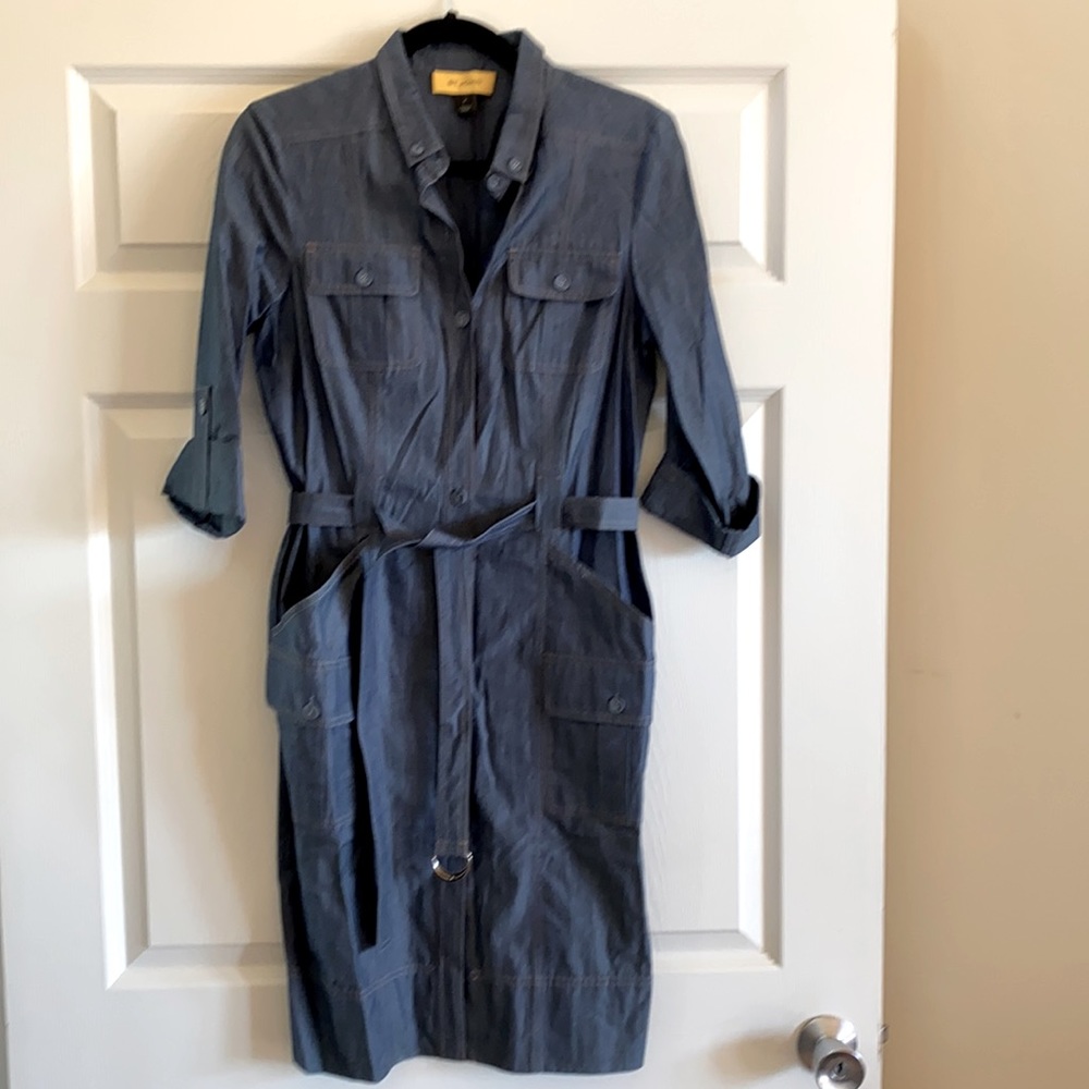 St John denim dress